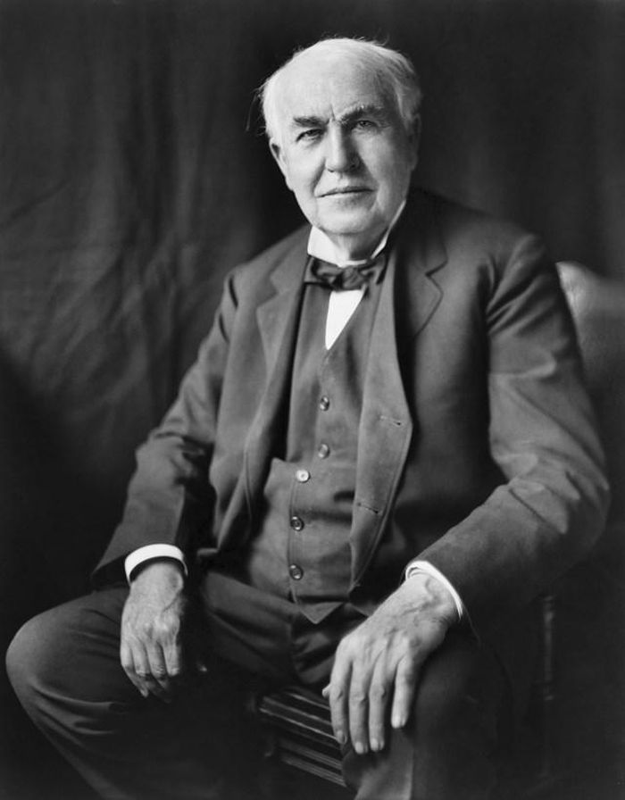 Thomas Edison.