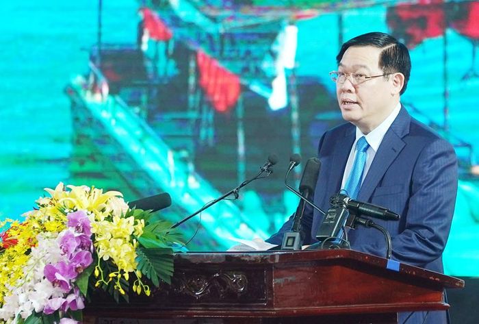 Phó Thủ tướng Vương Đình Huệ khai mạc hội nghị.