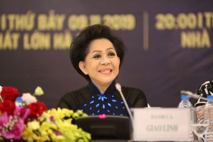 Danh ca Giao Linh - Ảnh: Huy Thông
