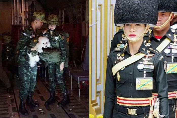Những hình ảnh của Hoàng quý phi và nhà vua Thái Lan.