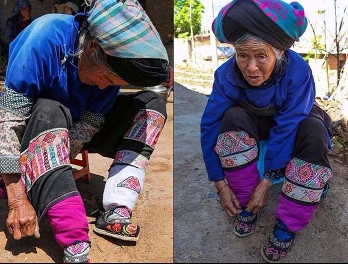 Tuy nhiên, tới cuối năm 1960, gần như phong tục này bị chấm dứt. Ngày nay, du khách vẫn có thể nhìn thấy chứng tích ít ỏi của những đôi chân từng bị bó còn sót lại ở một số cụ già
