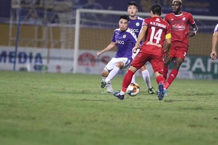 Đánh bại CLB TP HCM, Hà Nội FC giành quyền vào chơi chung kết Cup Quốc gia. Ảnh: CTV.