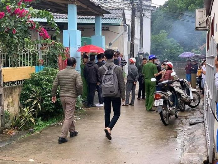 Lối vào nơi xảy ra vụ án. Ảnh: Fanpage Yên Bái online.