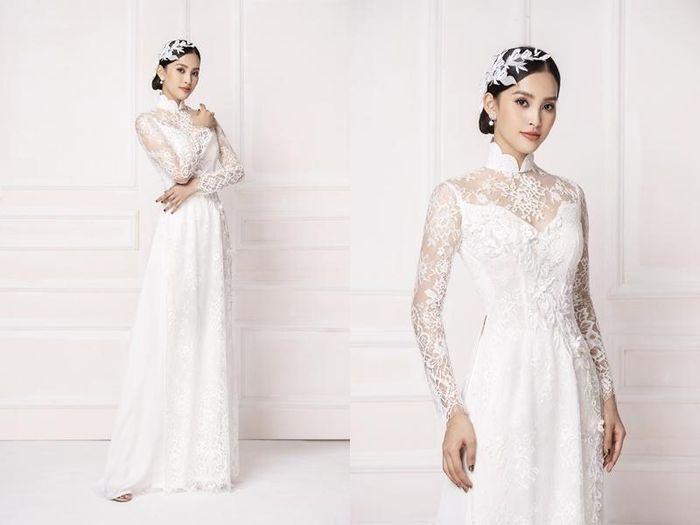 Tuy các trang phục đã được cách tân nhưng vẫn giữ lại nét truyền thống, nữ tính và duyên dáng của phụ nữ Việt. Hoa hậu Việt Nam 2018 thu hút ánh nhìn bởi vẻ đẹp trong trẻo, nhẹ nhàng khi diện những thiết kế này.