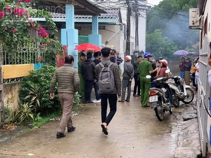 Căn nhà nơi xảy ra án mạng