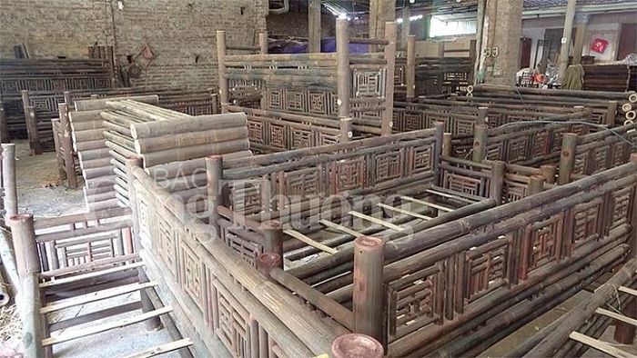 Những sản phẩm từ tre Xuân Lai phục vụ nhu cầu sử dụng trong nước và xuất khẩu ra nhiều nước trên thế giới