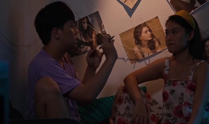 Phương Nghi (Ngọc Thanh Tâm) được Anh Tuấn (Duy Khánh) sửa soạn để đi tạo scandal