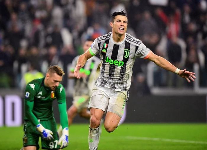 Ronaldo có phong độ cao khi khoác áo Juventus. Ảnh: Reuters.