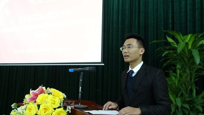  Em Trần Văn Hùng cam kết học tập hăng say, nghiêm túc