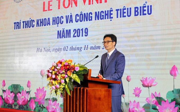 Phó Thủ tướng Vũ Đức Đam phát biểu tại buổi lễ. Ảnh: VGP/Đình Nam