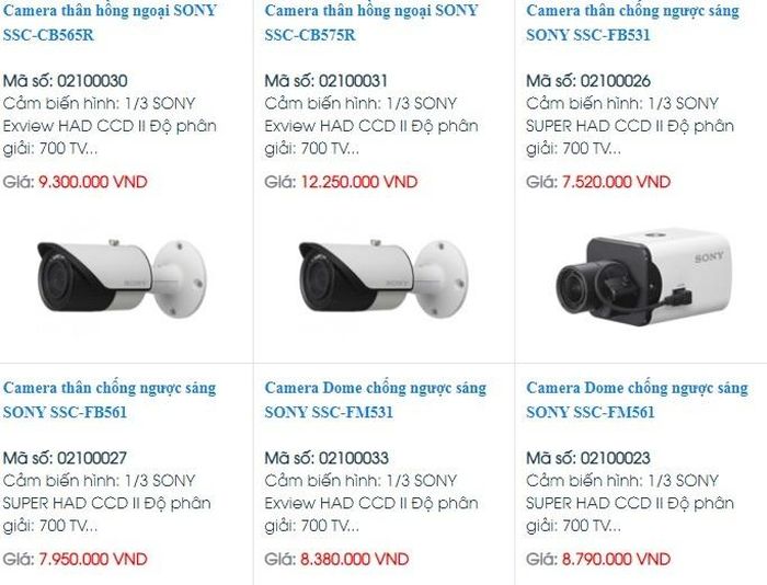 Người dùng ngại camera Nhật vì giá chát.