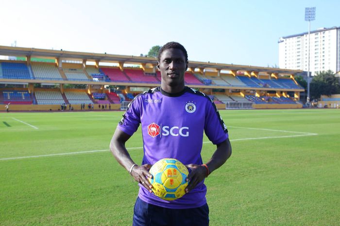 Tiền đạo Omar. Ảnh: Hà Nội FC