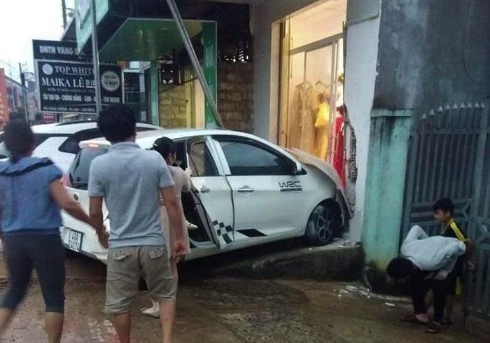 Hiện trường vụ tai nạn