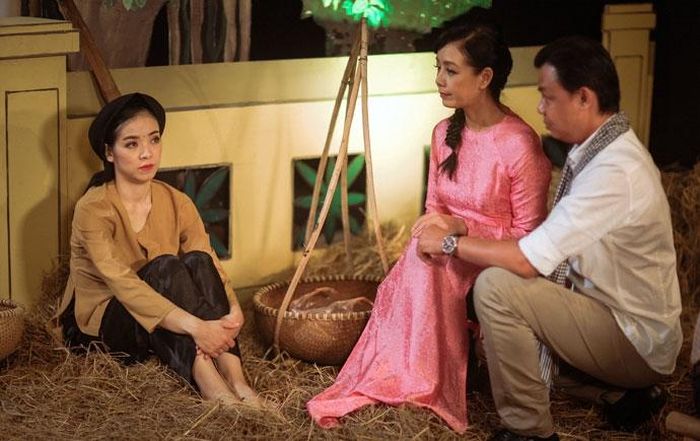 Cảnh trong trường quay chương trình Quán thanh xuân tháng 11.2019