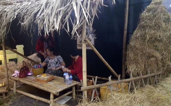 Cảnh trong trường quay chương trình Quán thanh xuân tháng 11.2019