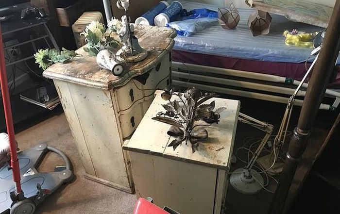 Ngôi nhà giấu kho báu 130.000 USD của cụ bà ở hạt Wiltshire, Anh. Ảnh: BPNS.