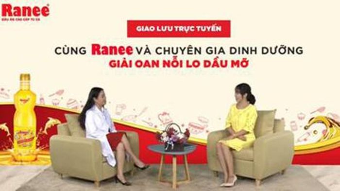 Tiến sĩ, BS. Phan Bích Nga - Giám đốc Trung tâm Khám và Tư vấn Dinh dưỡng trẻ em, Viện Dinh Dưỡng Quốc Gia trong buổi Giao lưu trực tuyến "Giải oan nỗi lo dầu mỡ".