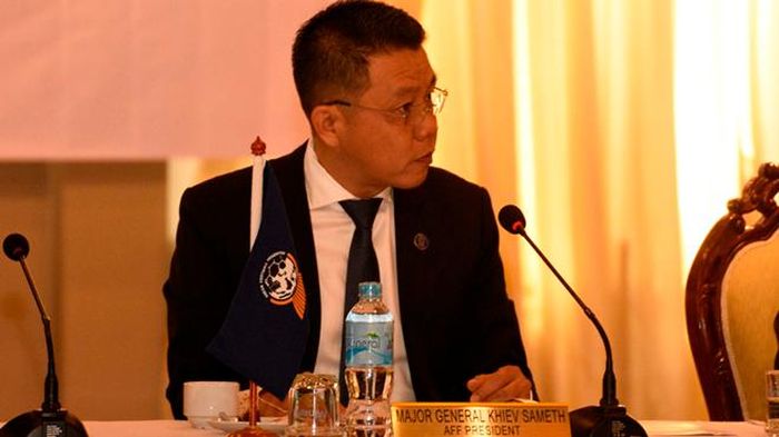Chủ tịch LĐBĐ Đông Nam Á – Khiev Sameth hy vọng bóng đá Việt Nam có giải thưởng