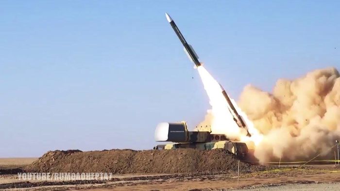  Vũ khí mà Iran sử dụng để bắn hạ chiếc máy bay không người lái này cũng gây không ít ngạc nhiên, ban đầu có dự đoán cho rằng đây là một chiến công nữa của tổ hợp phòng không Khordad-3 sau khi nó bắn rơi chiếc RQ-4A Global Hawk của Mỹ 