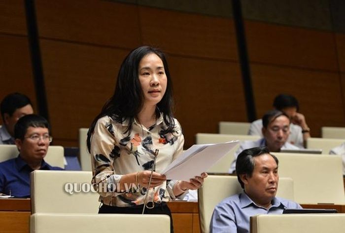 Đại biểu Đoàn Thị Thanh Mai.