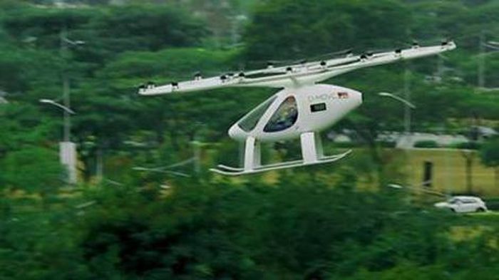 Chiếc taxi bay của Volocopter.