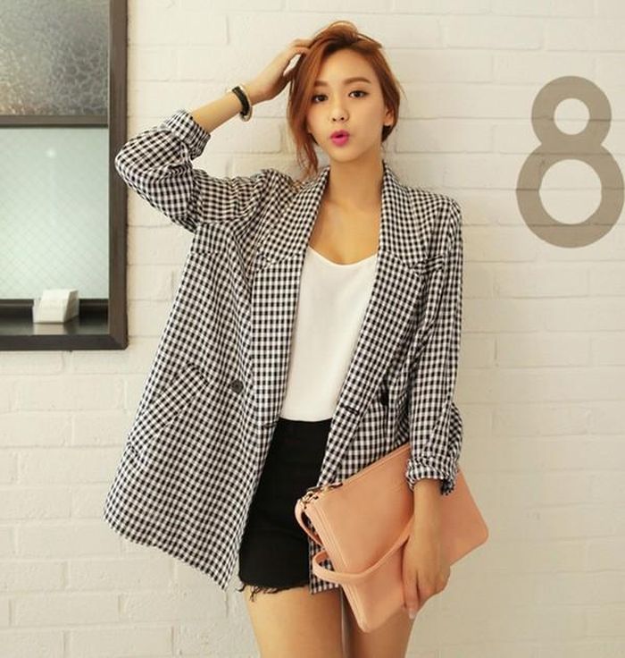 Shorts suit cũng là sự lựa chọn phù hợp cho mùa thu