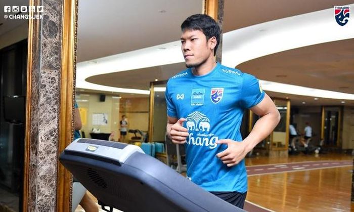 Thủ thành Kawin bắt chính trong trận thua 0-1 ngay trên sân nhà của Thái Lan trước Việt Nam ở King's Cup 2019.
