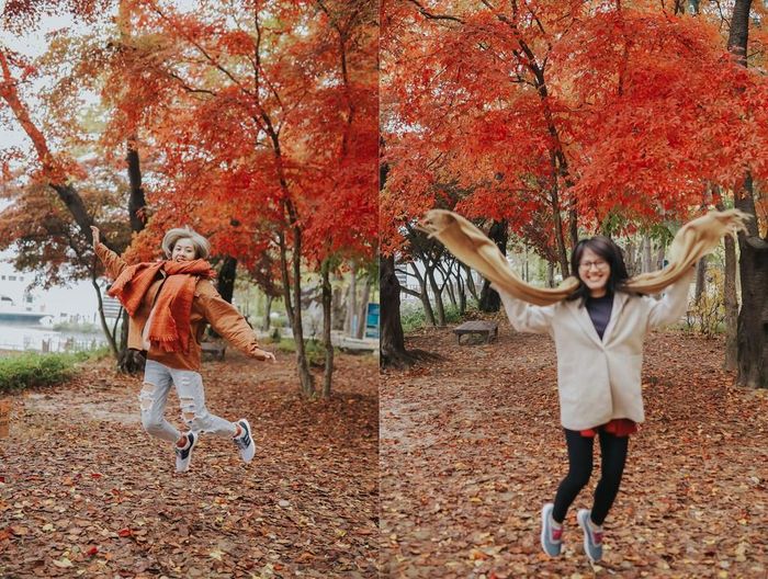 Khi được đem ra so sánh, những bức hình mình chụp và tác phẩm của bạn có thể dễ dành nhận thấy độ "một trời một vực". Thậm chí, loạt hình check-in có thể sưu tập thành một bộ ảnh "mình chụp cho bạn hết mình, bạn chụp cho mình hết hồn". Những bức ảnh của mình sau khi đăng lên mạng xã hội đã nhận về nhiều bình luận bày tỏ sự đồng cảm bởi cùng cảnh ngộ. 