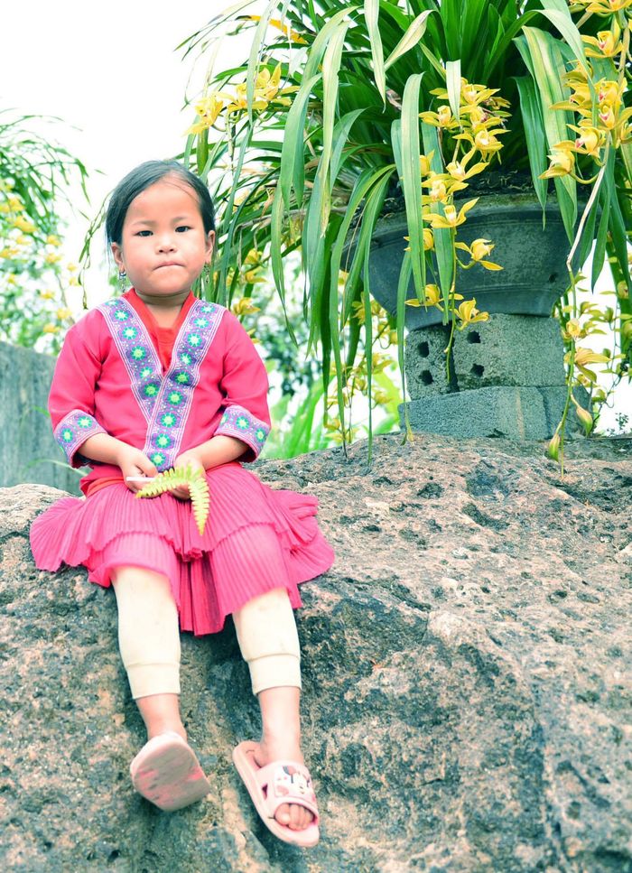  Vẻ hồn nhiên của trẻ em ở Lao Chải 1.