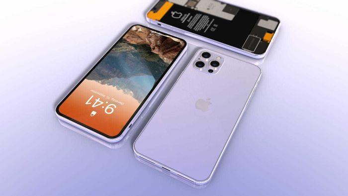 iPhone 12 Pro Max giữ nguyên cụm camera sau với 3 ống kính.