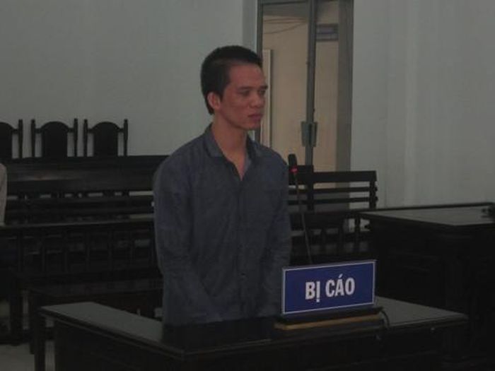 Bị cáo Đỗ Xuân Bình tại tòa.
