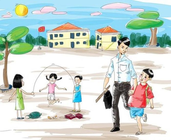  Mỗi khi 20/11, tôi lại nhớ nhiều đến chú Lịch và những ngày chú dạy tôi học trên giường bệnh.
