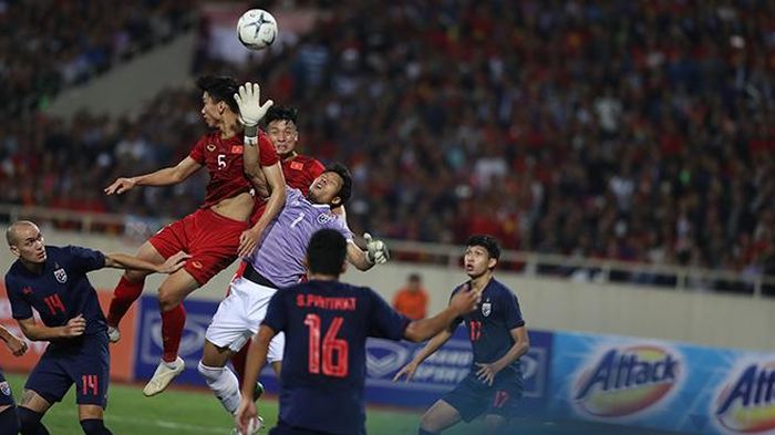 Trận hòa này khiến Thái Lan rơi xuống vị trí thứ 3 ở bảng G. Ảnh: Hoàng Linh
