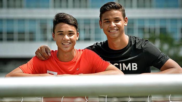 Ikhsan và Irfan là niềm hy vọng của U22 Singapore