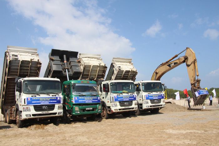  Khởi công xây dựng Nhà máy Nhiệt điện BOT Quảng Trị I tại xã Hải Khê, huyện Hải Lăng - Ảnh: Thành Dũng 