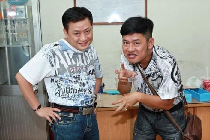 Tấn Beo và em trai Tấn Bo.