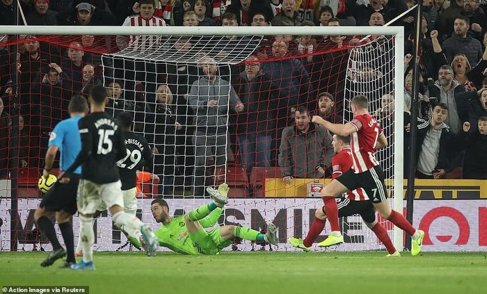 De Gea không thể cứu M.U