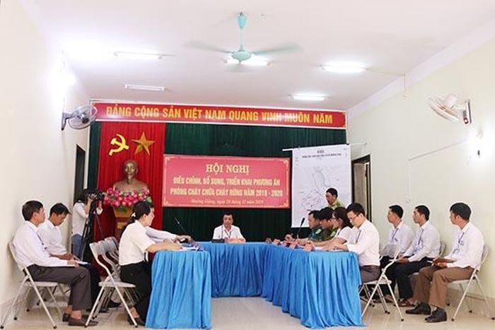 Hội nghị điều chỉnh, bổ sung, triển khai phương án phòng cháy, chữa cháy rừng năm 2019 - 2020.