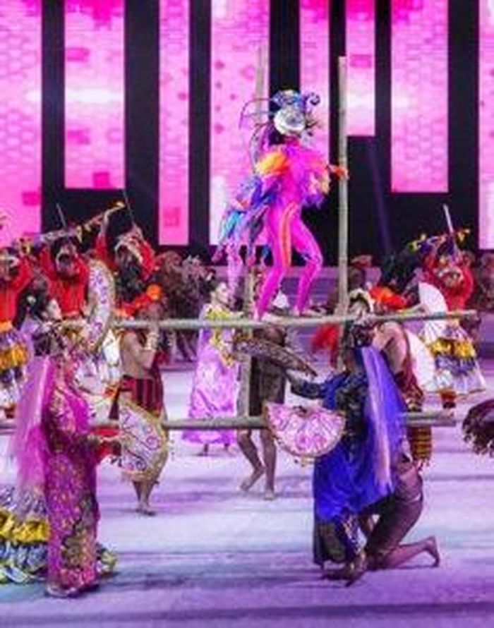 Buổi lễ tổng duyệt được hé lộ. Ảnh: The Manila Times.