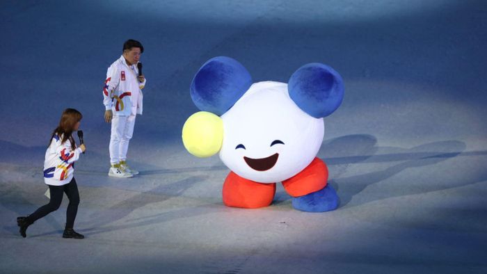 Linh vật SEA Games 30 Pami. ảnh Hoàng Linh