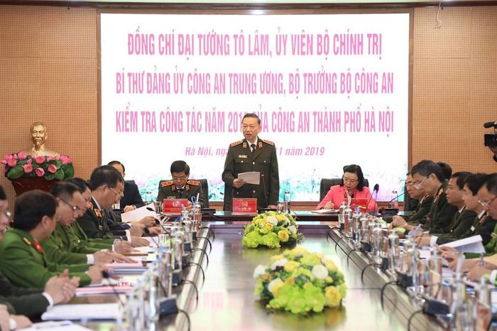Toàn cảnh buổi kiểm tra.