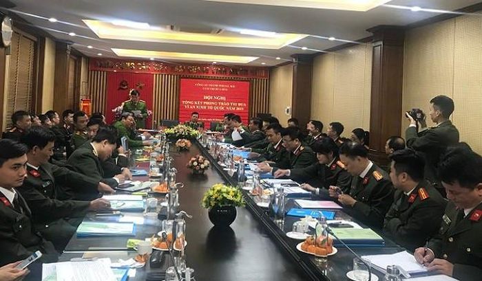 Hội nghị tổng kết phong trào thi đua "Vì an ninh Tổ quốc" năm 2019 Cụm thi đua số 6 Công an Hà Nội