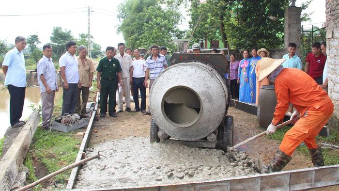 Đường giao thông nông thôn, điểm nhấn xây dựng NTM tỉnh Bắc Giang.