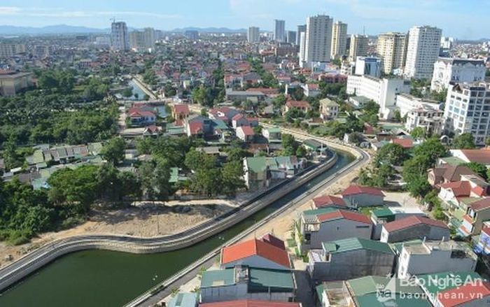 Hào Thành cổ Vinh được xây dựng từ nguồn vốn ODA. Ảnh tư tiệu