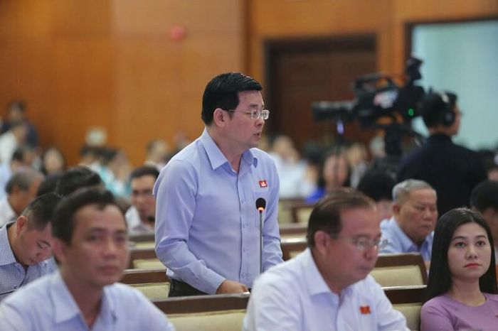 Giám đốc Sở TN&amp;MT Nguyễn Toàn Thắng. Ảnh: HOÀNG GIANG