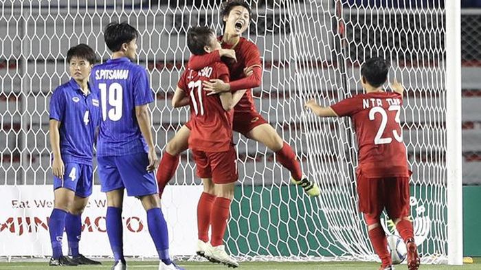 Hải Yến tỏa sáng để giúp Việt Nam lần thứ 6 có HCV SEA Games, hơn Thái Lan 1 lần. Ảnh: Hoàng Linh
