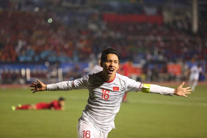 Hùng Dũng đã ghi bàn thắng thứ 2 cho riêng mình tại SEA Games 30.