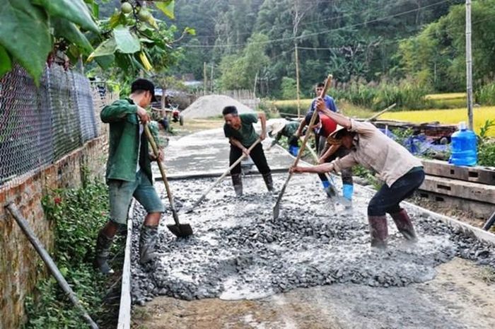 Cuộc vận động “Toàn dân đoàn kết xây dựng nông thôn mới, đô thị văn minh” nhận được sự đồng thuận hưởng ứng của người dân.