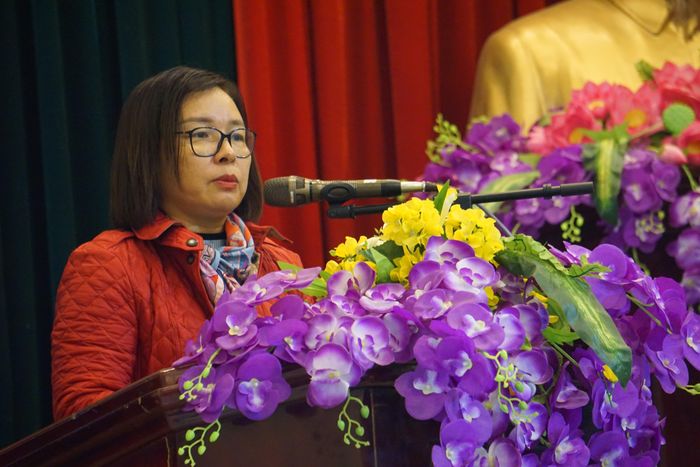 Chánh Văn phòng Sở Du lịch Hà Nội Nguyễn Thị Minh Hạnh. 