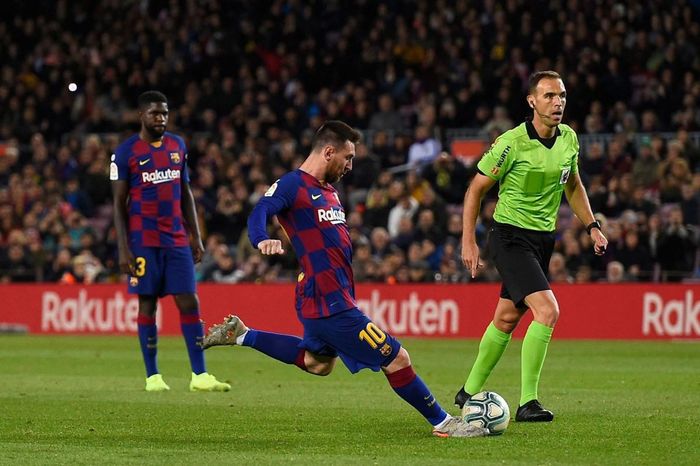 Messi ghi 8 bàn trong 3 trận sân nhà gần nhất ở La Liga